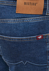 Mustang Style Orlando Slim Męskie Spodnie Jeansowe Denim Blue 1013418 5000 783